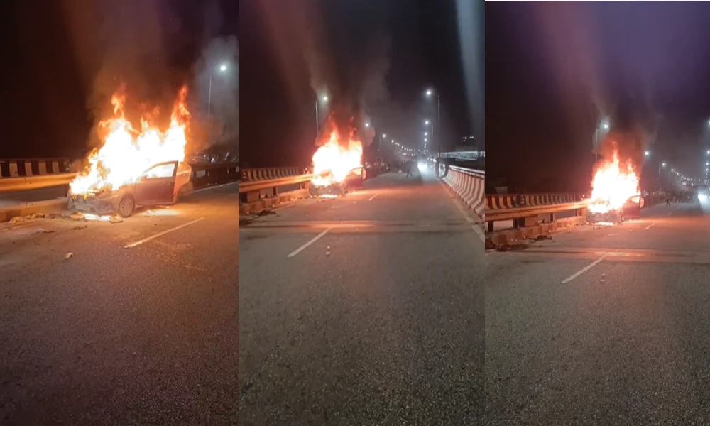 Car Fire Accident