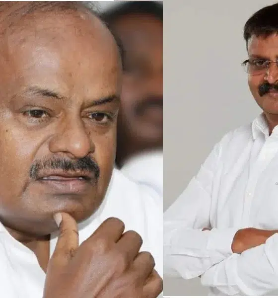 HD kumaraswamy And Vijayetata