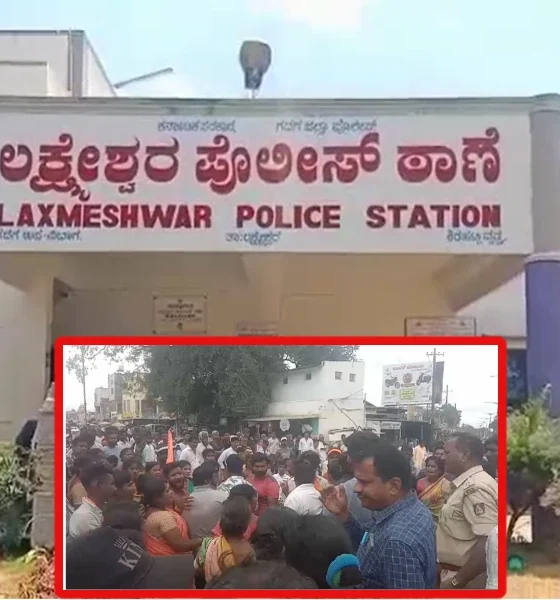 Gosavi samaj lathicharged Sri Ram Sene calls for bandh in Lakshmeshwara town on October 19