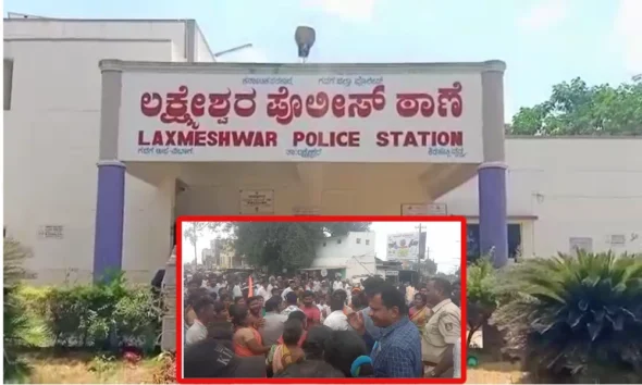 Gosavi samaj lathicharged Sri Ram Sene calls for bandh in Lakshmeshwara town on October 19