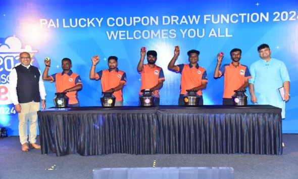 Pai International Electronics Limited continues its tradition of conducting the most Genuine Lucky Draw function transparently