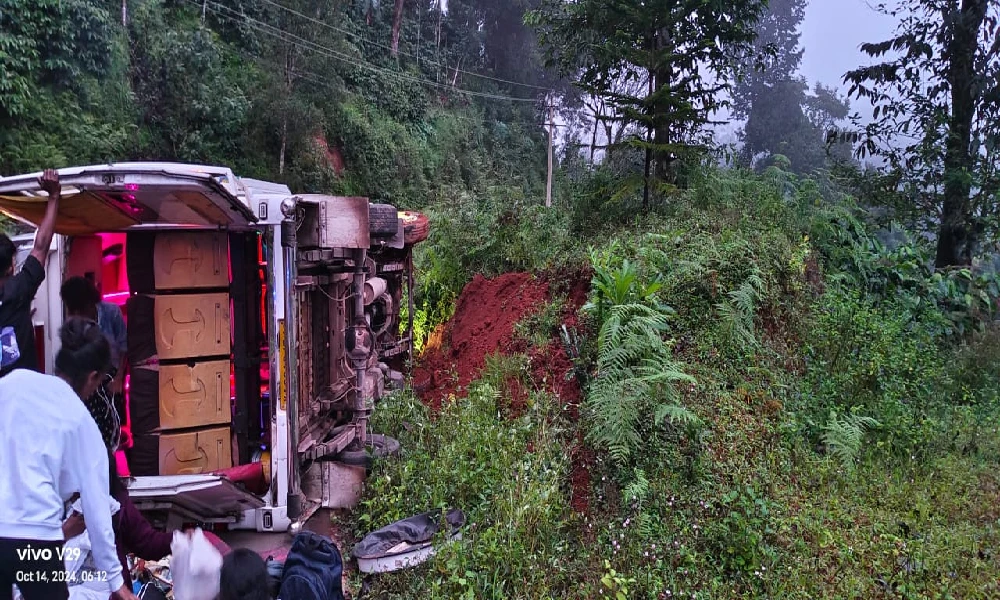 Road Accident in chikkmagaluru