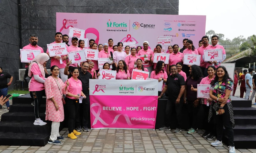 Pink Strong walkathon to raise awareness among people about breast cancer

